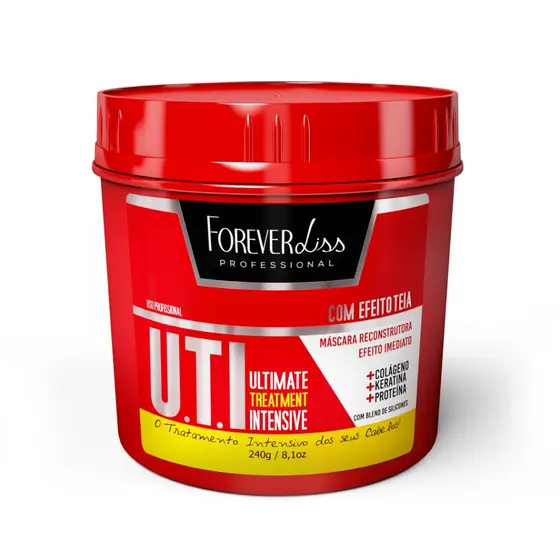Máscara Reconstrutora Uti Forever Liss 240G