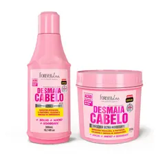 Kit Especial Desmaia Cabelo Forever Liss Shampoo 300ml e Máscara 200g