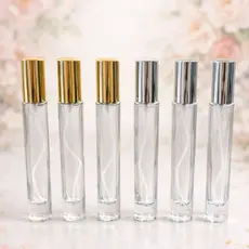 Frasco De 10ml Com  10 Sprays Com Válvula Para Amostra De Perfumes