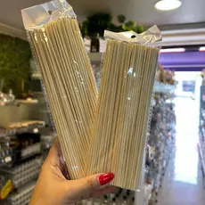 100 Unidades De Varetas Palitos De Madeira Para Difusor Aromatizador 25cm