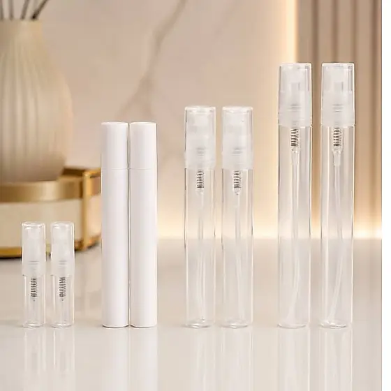 kit Com 50 ou 100 Unidades De Flaconetes Com 5ml, 8ml ou 10ml De Plástico + Spray