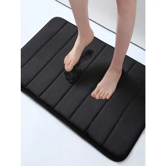 Tapete de Porta Para Banheiro macio 60cm fino