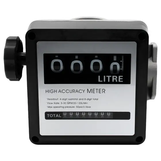 Medidor Mecânico para Óleo Diesel 4 Dígitos