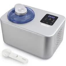 Sorveteira Expressa 1,2L Inox Sorvete Gelato Sorbet Açaí Frozen Yourgut 127v