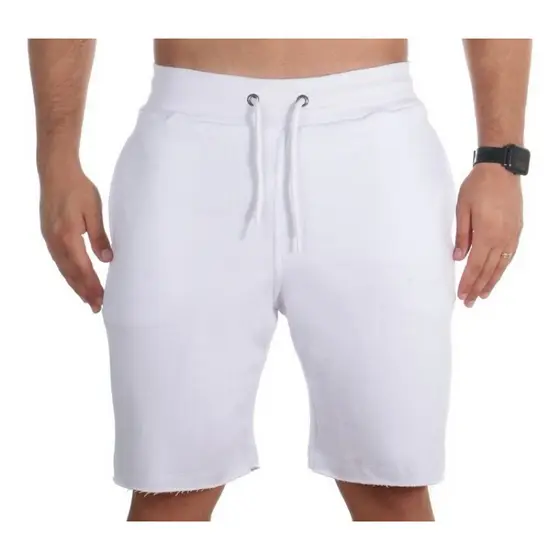 Bermuda De moletom masculino casual de sarja plus size G1 G2 G3 G4 G5 G6