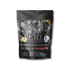 Pó Descolorante Platinado Stand Pouch - 300G. Probelle (PLATINADO)