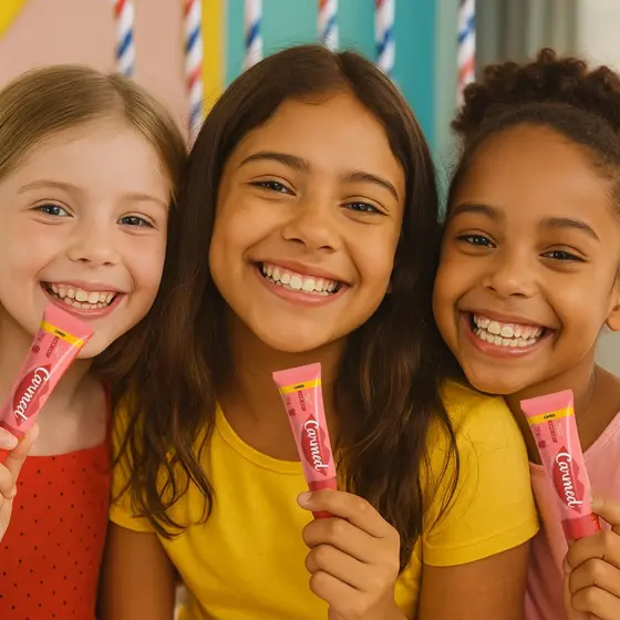 Carmed Maçã do Amor Hidratante Labial com Cor - 10g