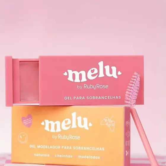 GEL MODELADOR PARA SOBRANCELHAS MELU SOBRANCELHAS ALTAMENTE DEFINIDAS - RUBY ROSE