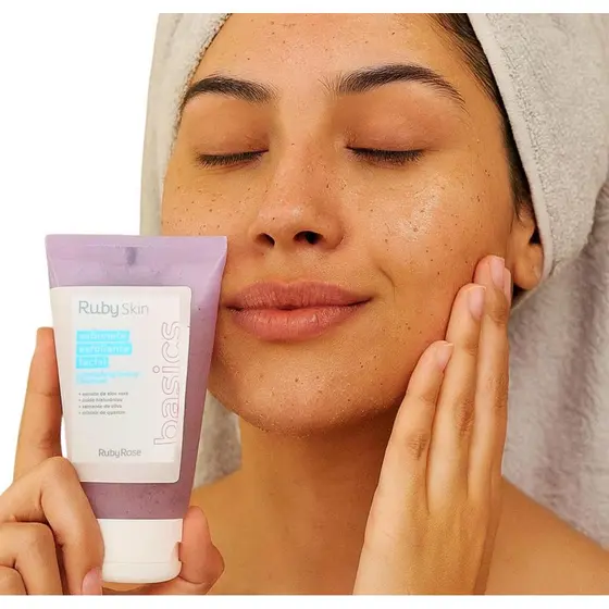 Sabonete Esfoliante Facial Ruby Skin - Ruby Rose