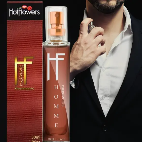 PERFUME MASCULINO PHEROMONES HOMME - A força do feromônio para homens que querem atrair mulher.