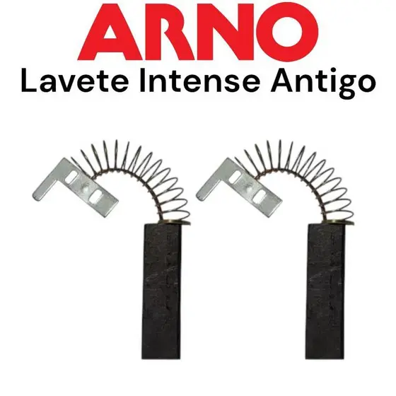 Carvão Escova Com Mola Tanquinho compatível com Lavete - Antigo / Par 2x unidades