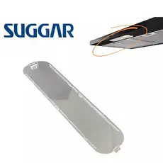 Lente Luminária Depurador Suggar Slim 23cm x 6,3cm - ARRANHADA/MARCAS
