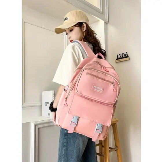 Mochila Bolsa Feminina Escolar-Trabalho-Viagem