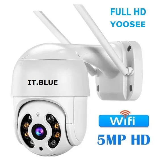 Câmera HULL HD Externa Ip Prova D'água Infravermelho Alarme Wifi