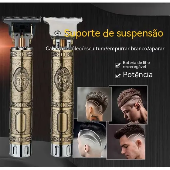 T9 Aparador De Barba Elétrico Barbeador Masculino Máquina De Cortar Cabelo Profissional