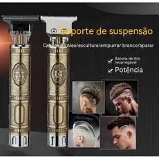T9 Aparador De Barba Elétrico Barbeador Masculino Máquina De Cortar Cabelo Profissional