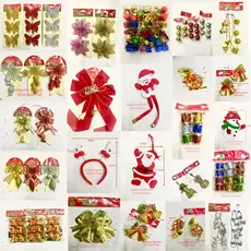 decoração de fundo de árvore de natal de sino de flores