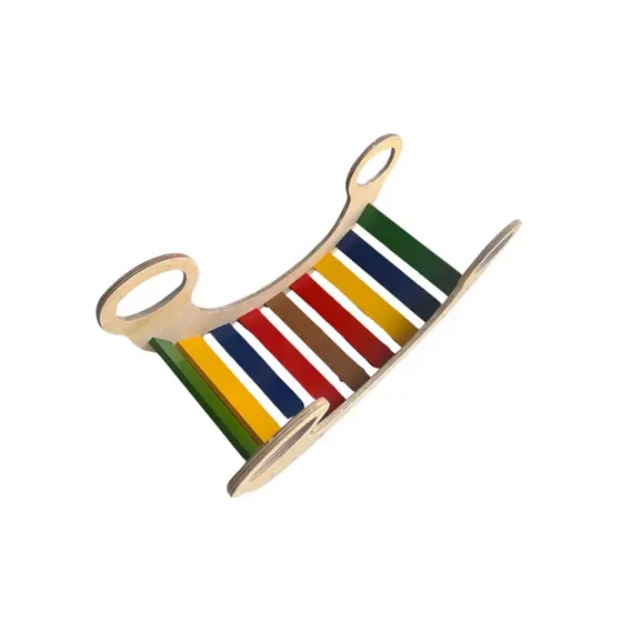Gangorra Montessori de Equilibrio Colorida Infantil