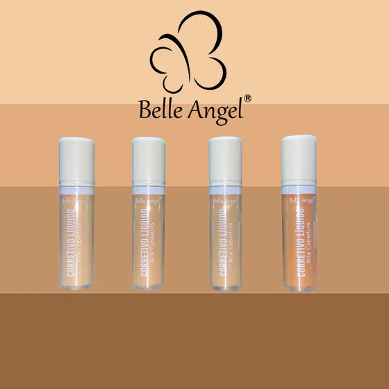 Corretivo Líquido Alta Cobertura 10ml - Belle Angel