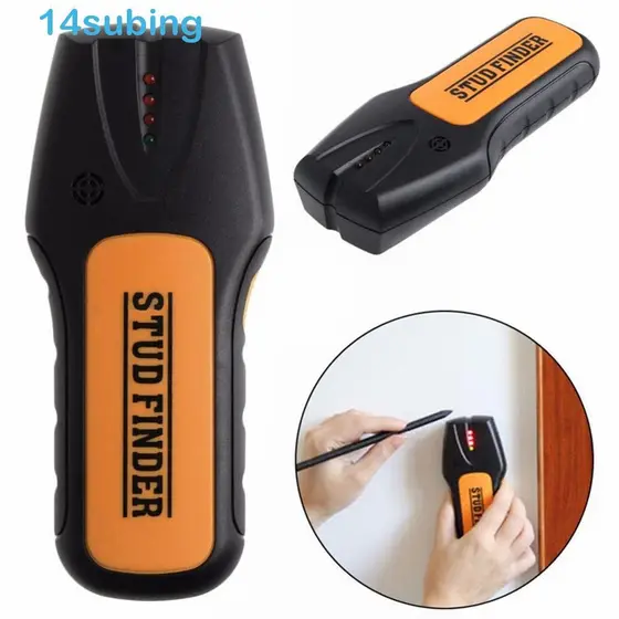 SUBING Detector De Metais 3 Em 1 Atrás Da Parede Localizador De Pinos De Detecção De Fio Vivo