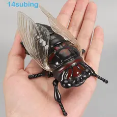 SUBING Brinquedo Modelo De Inseto , Abelha Besouro Cigarra Scarab Corrente Enrolamento Brinquedos , Simulação Acabar