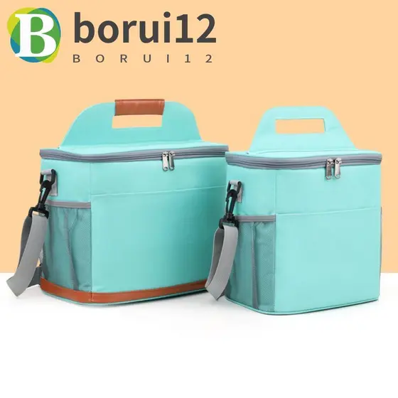 Sacos Térmicos Isolados BORUIB , Saco Portátil Impermeável Do Refrigerador Gelo , Caixa Térmica Engrossado Durável Alime