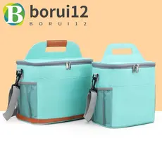 Sacos Térmicos Isolados BORUIB , Saco Portátil Impermeável Do Refrigerador Gelo , Caixa Térmica Engrossado Durável Alime