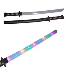Katana de Espadachim Brinquedo Led Som e Sensor de Movimento