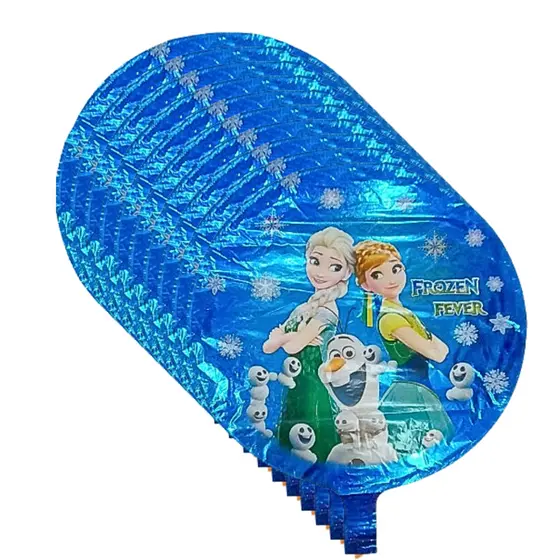 Kit com 10 Balões Tema Frozen - Magia e Encanto!