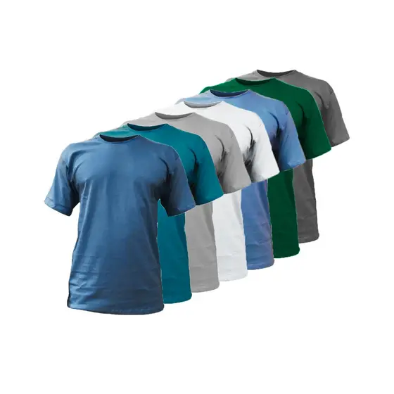 Camiseta de pijama avulsa masculina 100% algodão unidade