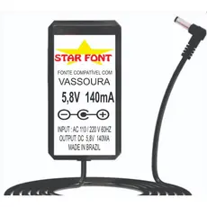 Fonte Carregador DC 5,8V Para Vassoura Elétrica Karcher