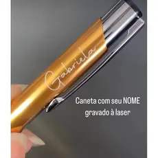 Caneta Personalizada com SEU NOME gravado à laser