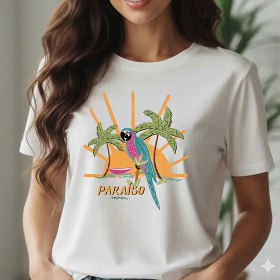 Camiseta Estampada Feminina Blusa Estampada Tshirt Feminina Blusinha 100% Algodão Verão