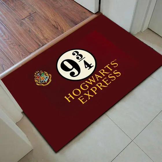 Tapete Tapete Capacho Porta de Entrada Decorativo Tapete Quarto Tapete Porta de Entrada - Hogwards - Mega Oferta