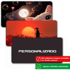 PlayMatch P/ Computadores Gamer Personalizado Speed Tapete de Mesa Extra Grande Vários Tamanhos