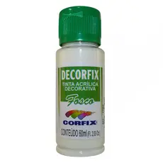Tinta Decorfix Acrílica Fosca 60ml - Porcelana 490
