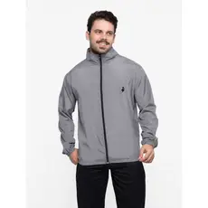 Casaco Corta vento Jaqueta Frio Masculina Lisa com Ziper Moda Fitness Treino Frio Chuva