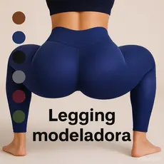 Calça Legging Feminina Grossa Cintura Alta Suplex Lycra Academia Fitness Treino