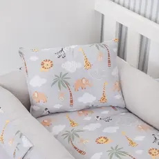 Ninho Redutor De Berço Para Bebe Com Alças e Zíper - Várias Cores