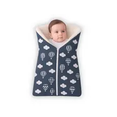 Saco de Dormir Para Bebê Casulo Com Zíper Menino Menina - Varias Cores