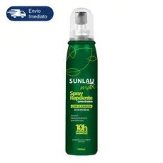 Repelente Spray Contra Insetos Icaridina Duração 10h de Proteção 100ml Sunlau