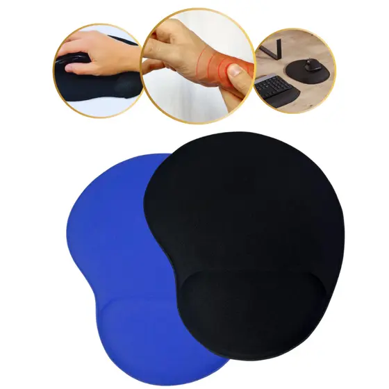 Mousepad Ergonômico Gamer Com Apoio De Punho Pulso Mouse Pad Ergonomico Confortável Expedição
