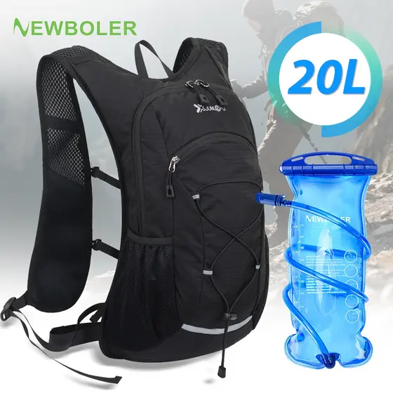 Newboler 20L Mochila Para Bicicleta De Montanhismo De Grande Capacidade Bolsa De Hidratação Respirável À Prova D'água Pa