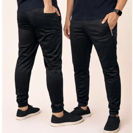 Calça Skinny Jogger Casual Fit Tradicional Casual e Treino Academia de Agasalho
