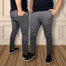 Calça SARJA Masculina Social Sport Fino Lycra Slim