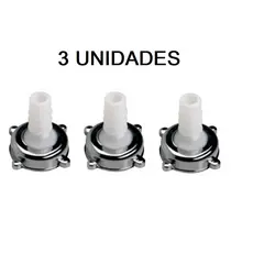 3 Bico Para Torneira Jardim Rosca Mangueira Esguicho Maquina Lavar 3/4