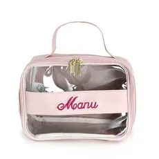 Necessaire Personalizada com Nome – Maleta Organizadora para Maquiagem e Viagem Unissex