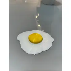 OVO OVINHO FRITO 3D – DECORAÇÃO DIVERTIDA E REALISTA!