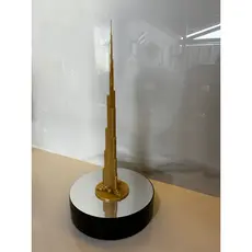 A Torre Mais Alta do Mundo em Suas Mãos – Burj Khalifa 3D Arranha-Céu de Dubai Decorativo