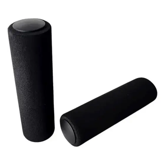 Manopla Espuma Beach Com Plug Preto Par
